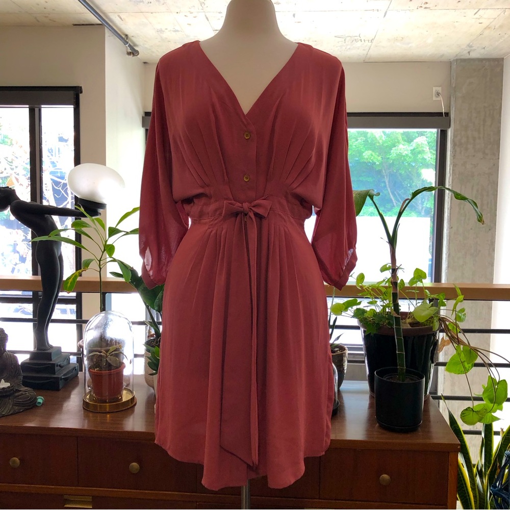 Urban Outfitters Dusted Rose Dress Size Medium